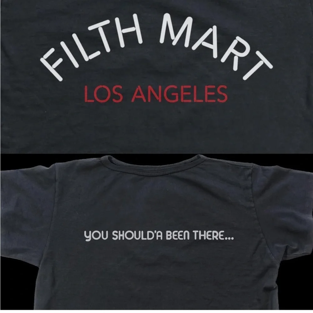 Filth Mart Los Angeles you should’ve been there black T-shirt - Picture 2 of 8